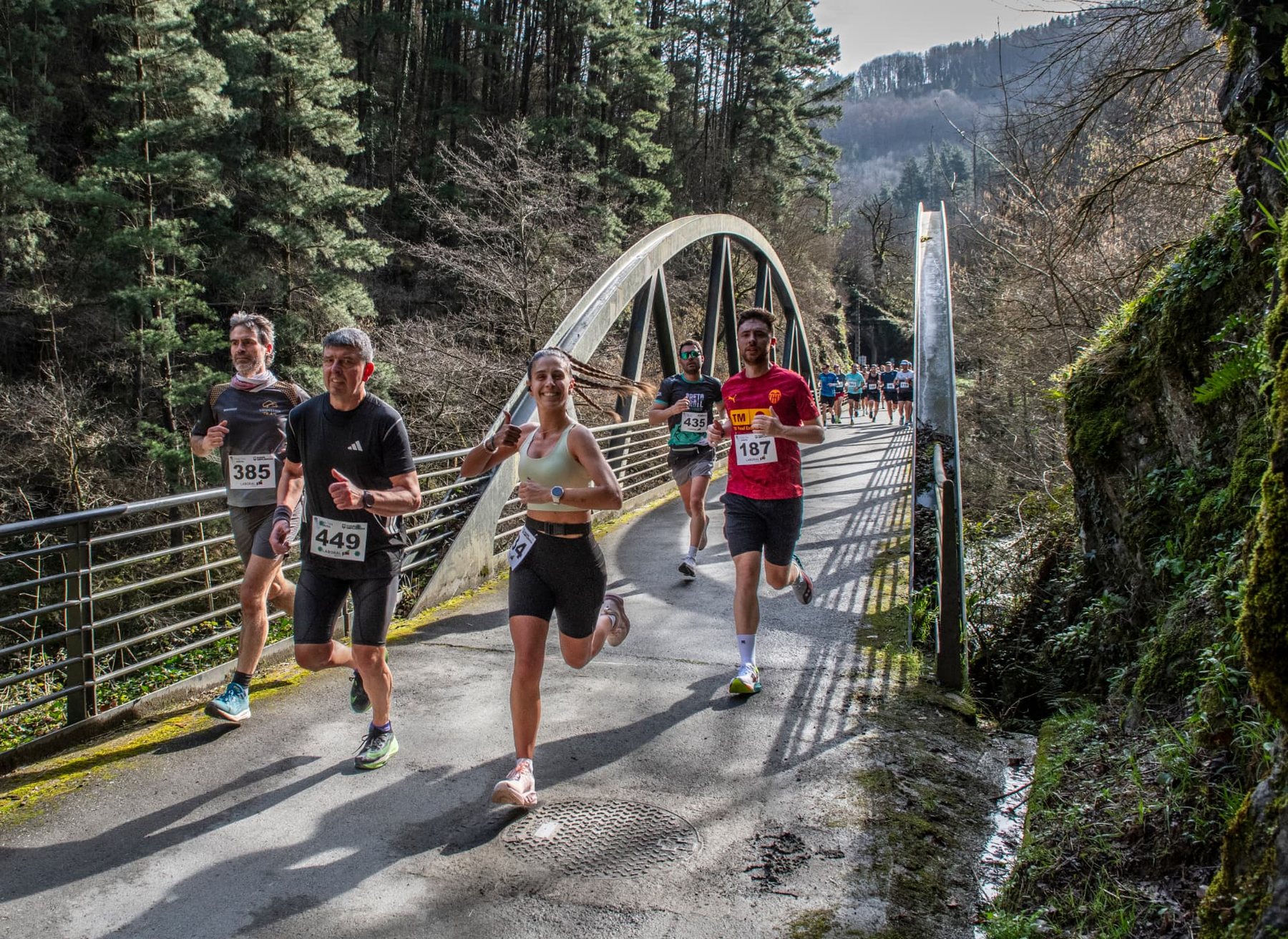 Recorrido 42K de la Urolako Trena Maratoia: Zumarraga → Zumaia por el antiguo Ferrocarril del Urola